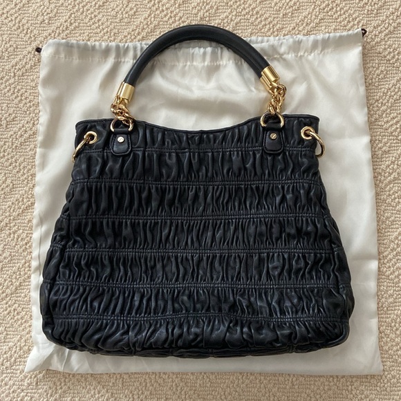 MICHAEL KORS BLACK QUILTED BAG! - Picture 2 of 10